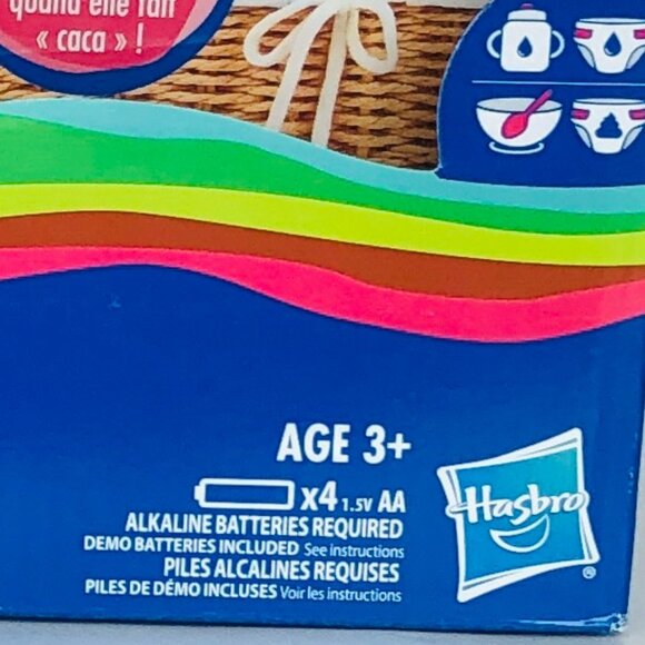 New in Box Talking Baby Alive Happy Hungry Baby Black Curly Hair Doll for Age 3+ - Picture 14 of 16